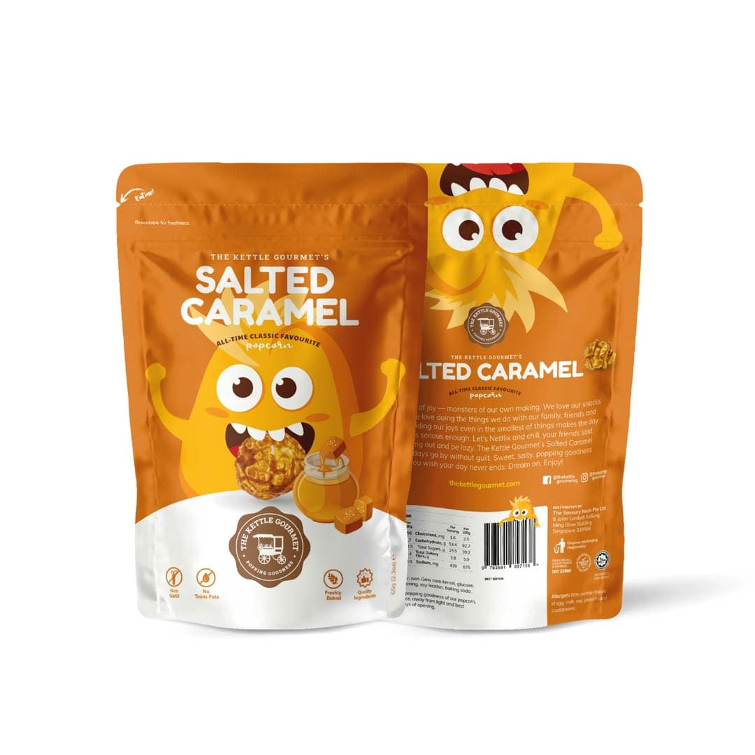 The Kettle Gourmet "Salted Caramel" Popcorn Set