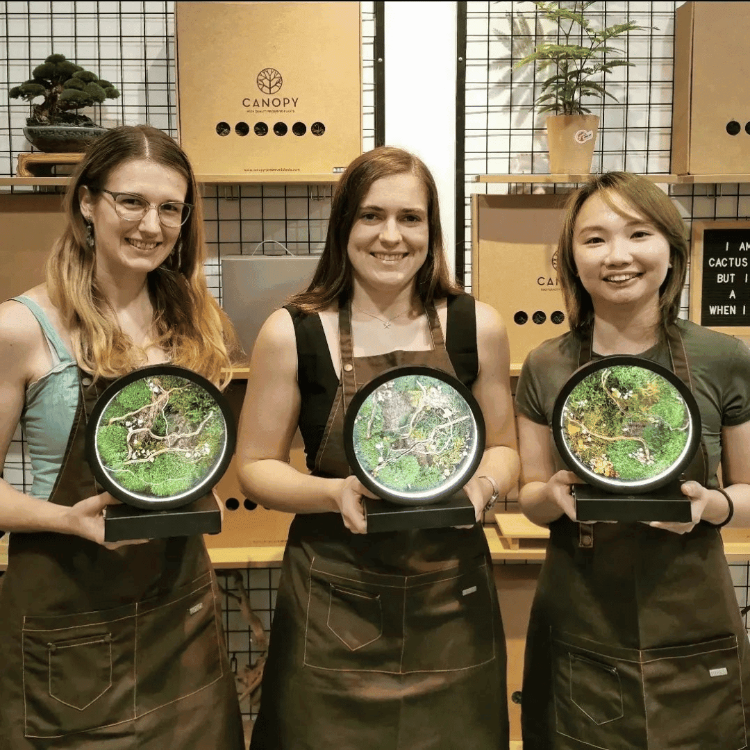 Preserved Moss Mood Lamp Workshop