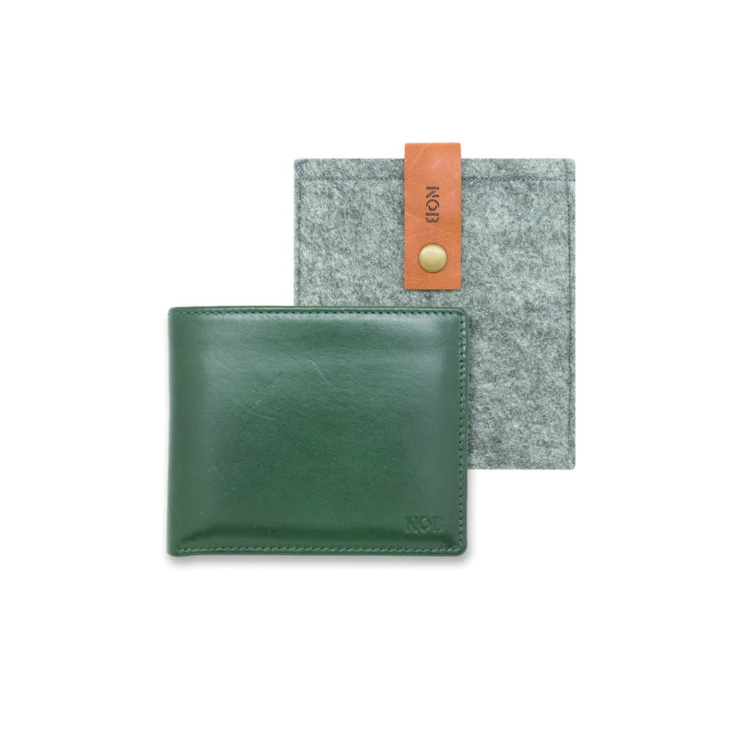 Anti-Theft Bifold Leather Wallet