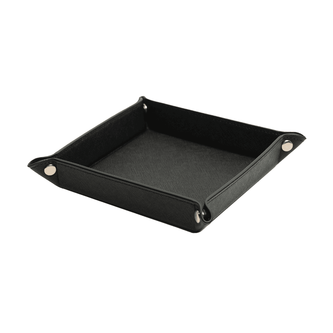 Large Saffiano Leather Tray