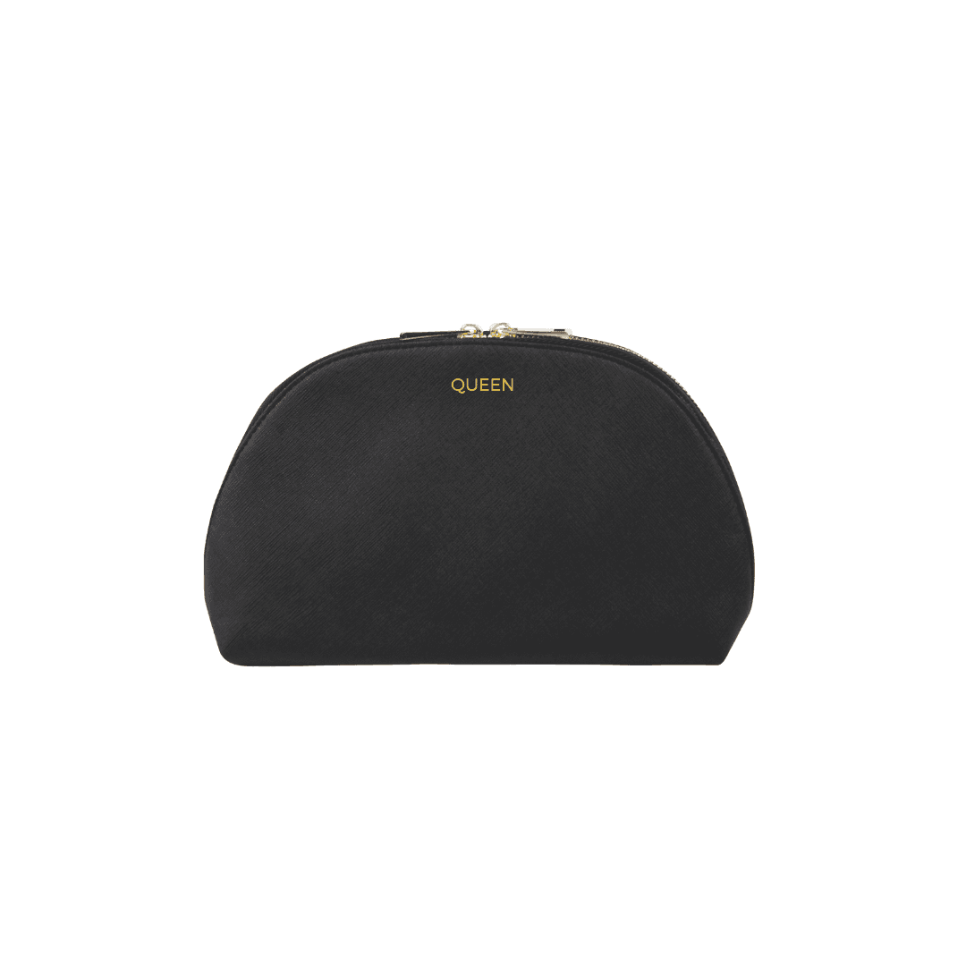 Saffiano Leather Organiser Pouch