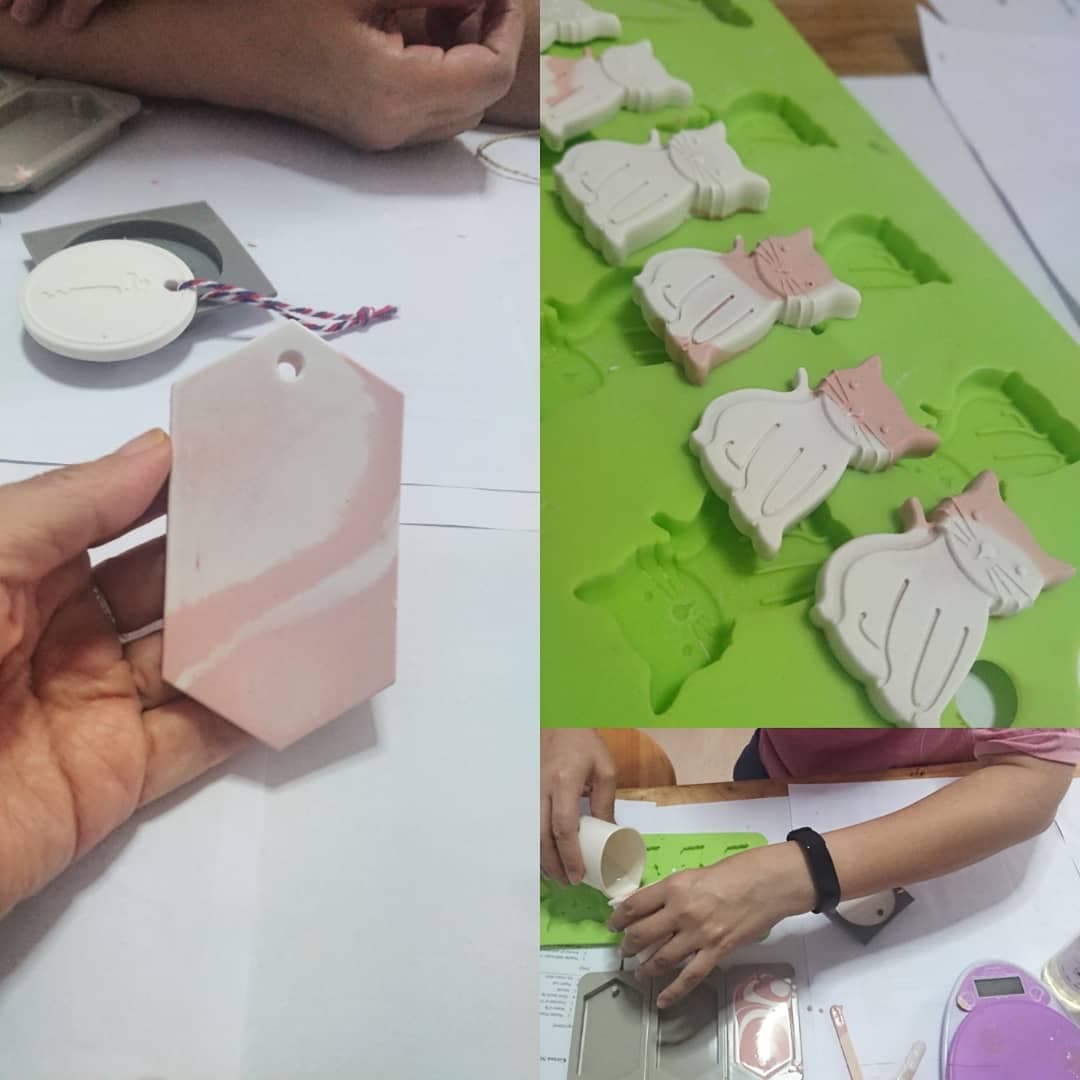 Marble Scented Stone Making Class