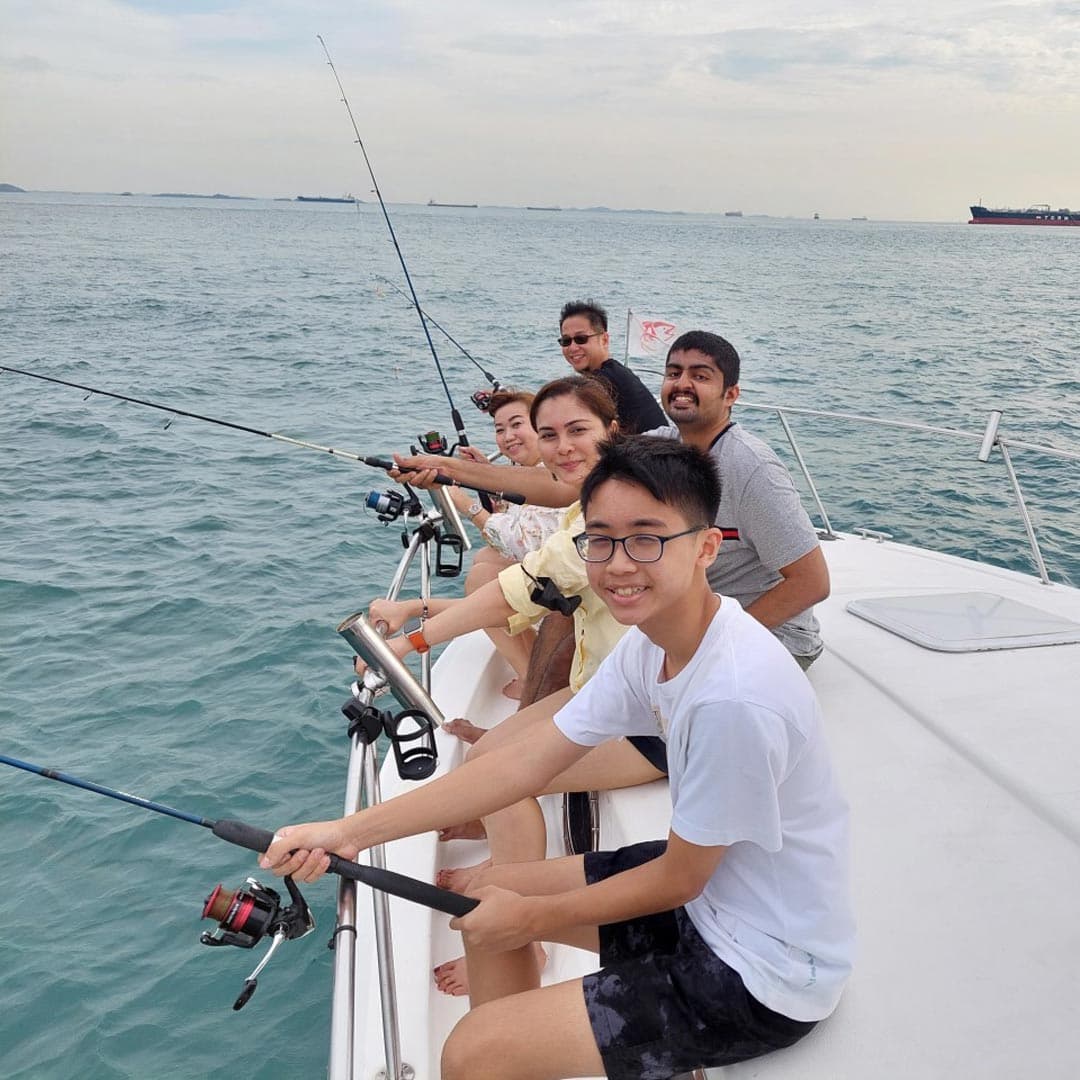 Weekend Fishing Yacht Charter With BBQ
