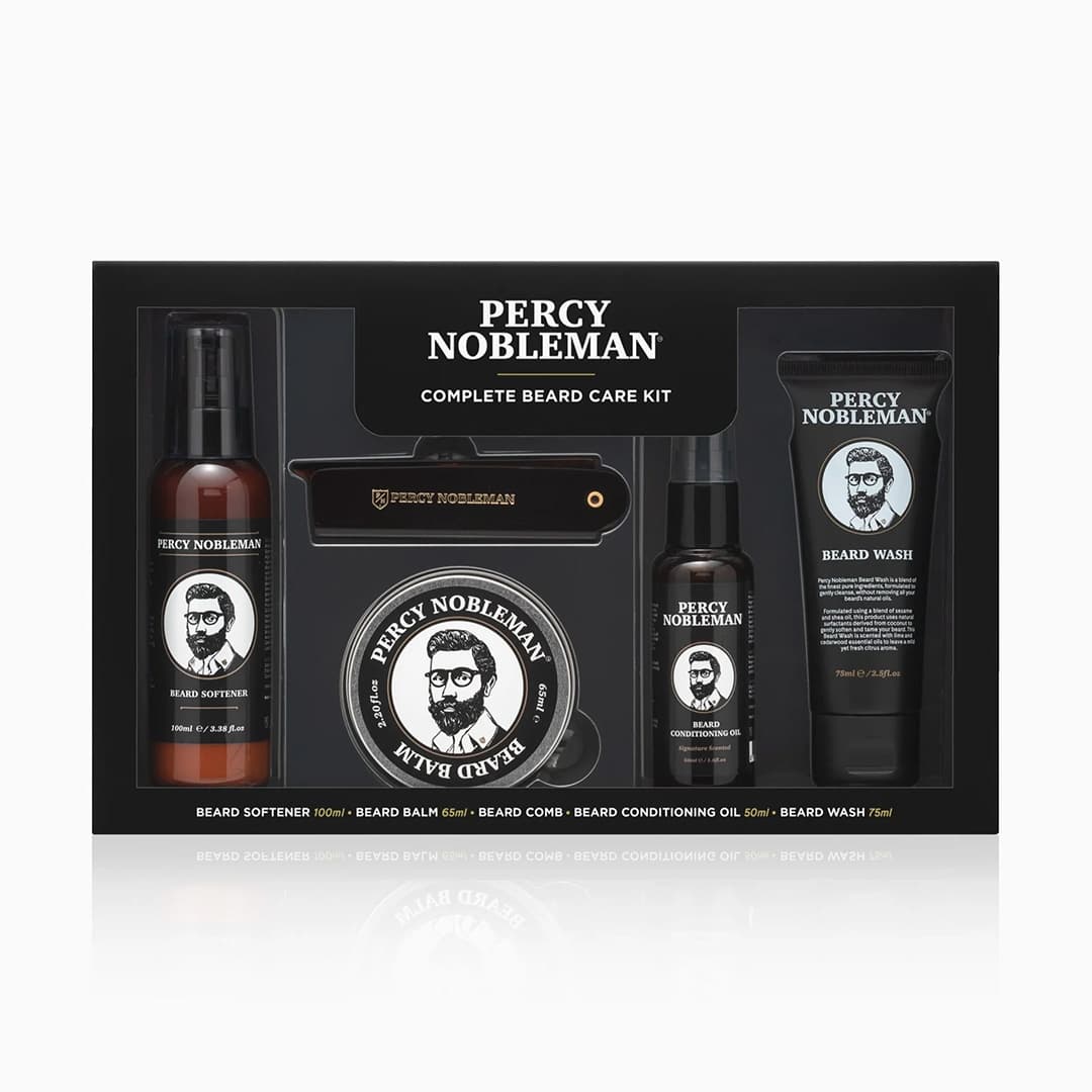 "Percy Nobleman" Complete Beard Care Kit