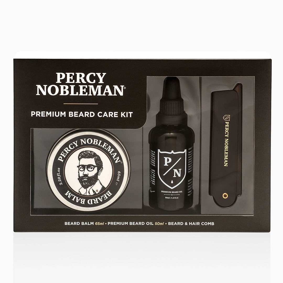 "Percy Nobleman" Premium Beard Care Kit