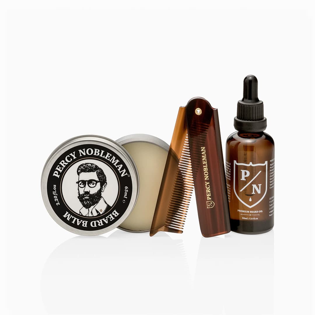 "Percy Nobleman" Premium Beard Care Kit