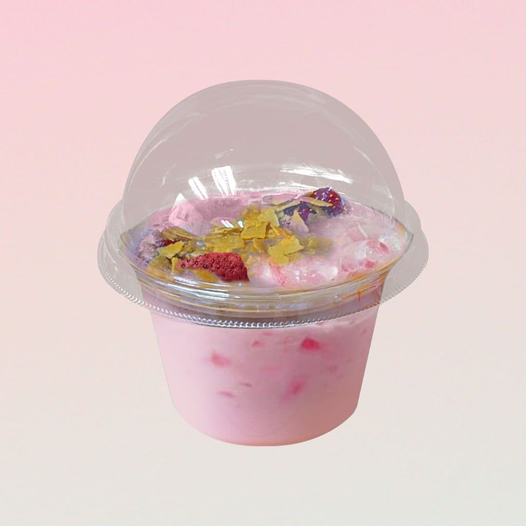 Strawberry Milkshake with Boba DIY Kit