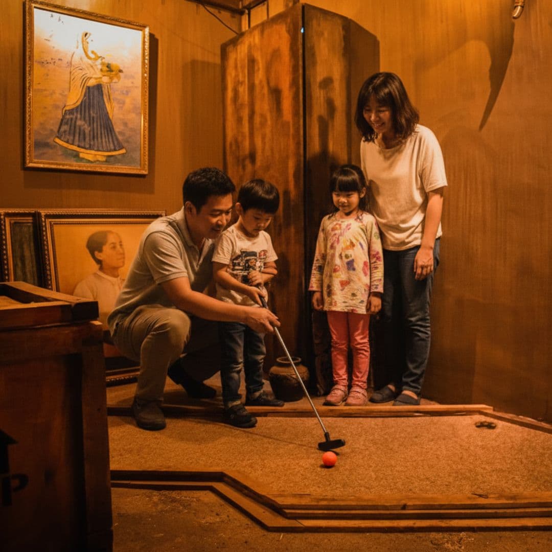 Minigolf Mystery Adventure Family Bundle (2 Adults + 2 Kids)