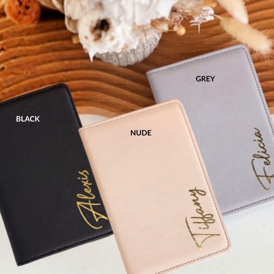 Jet Set Essentials Gift Set with Personalised Passport Holder & Pen in Premium Gift Box 4