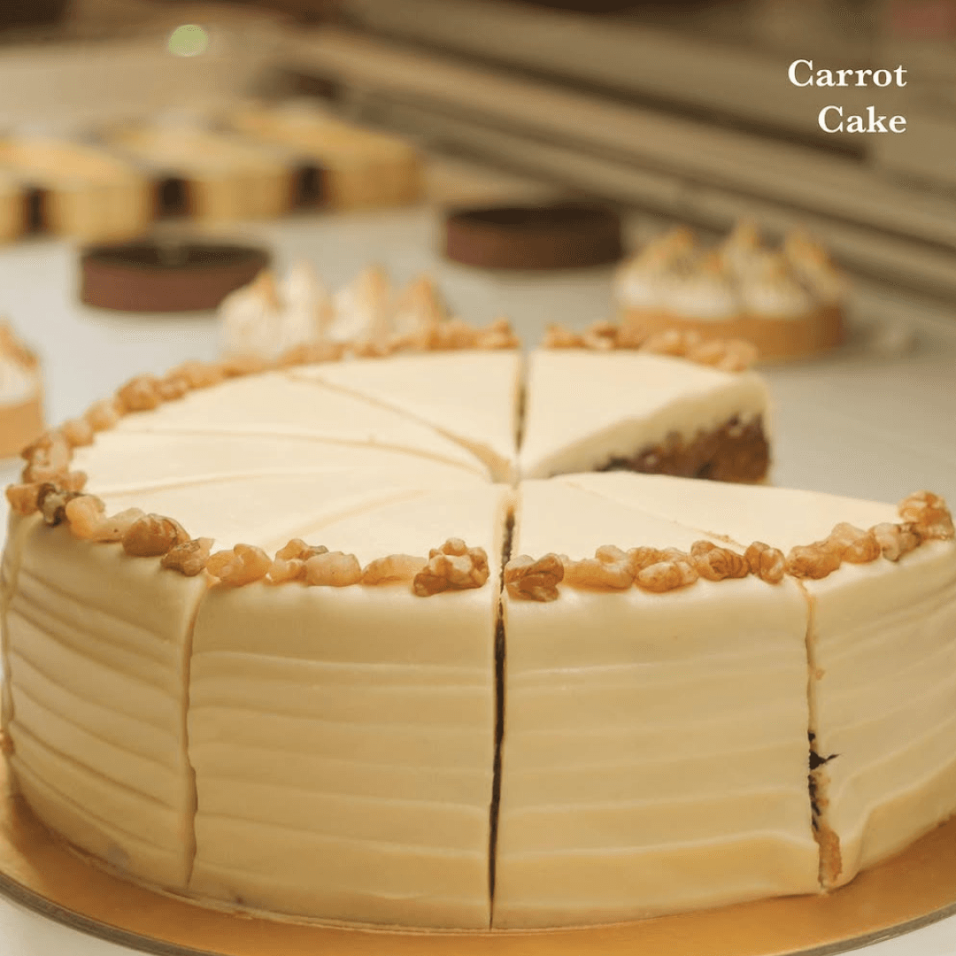Sliced Carrot Cake Voucher