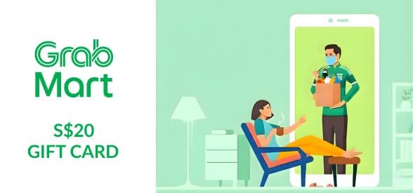 S$20 Grab Mart Gift Card
